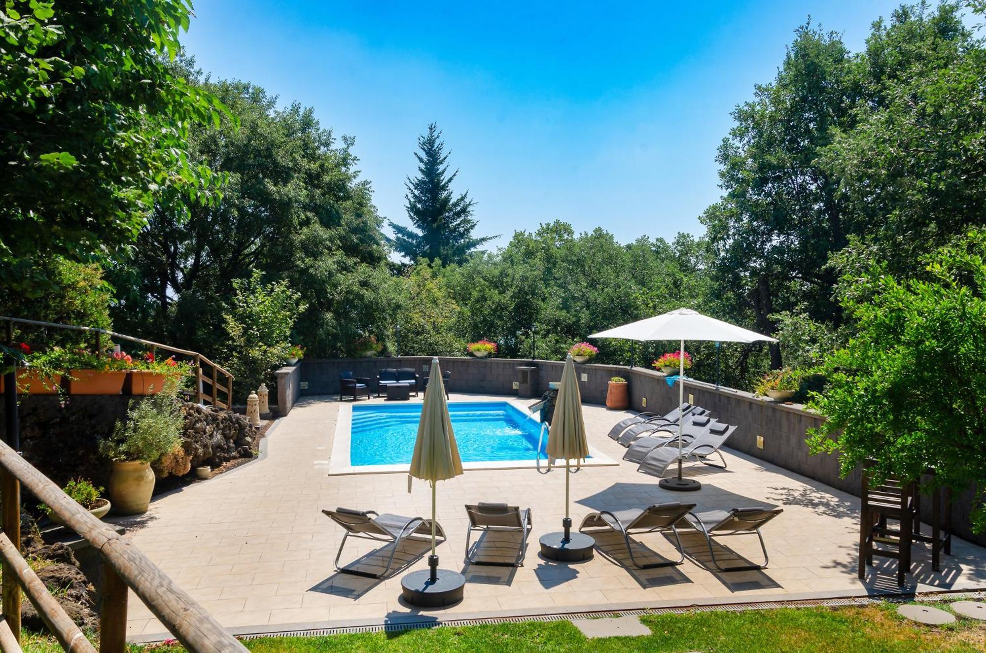 Villa Del Gelso Chalet Nel Parco Delletna Mascali Exteriér fotografie