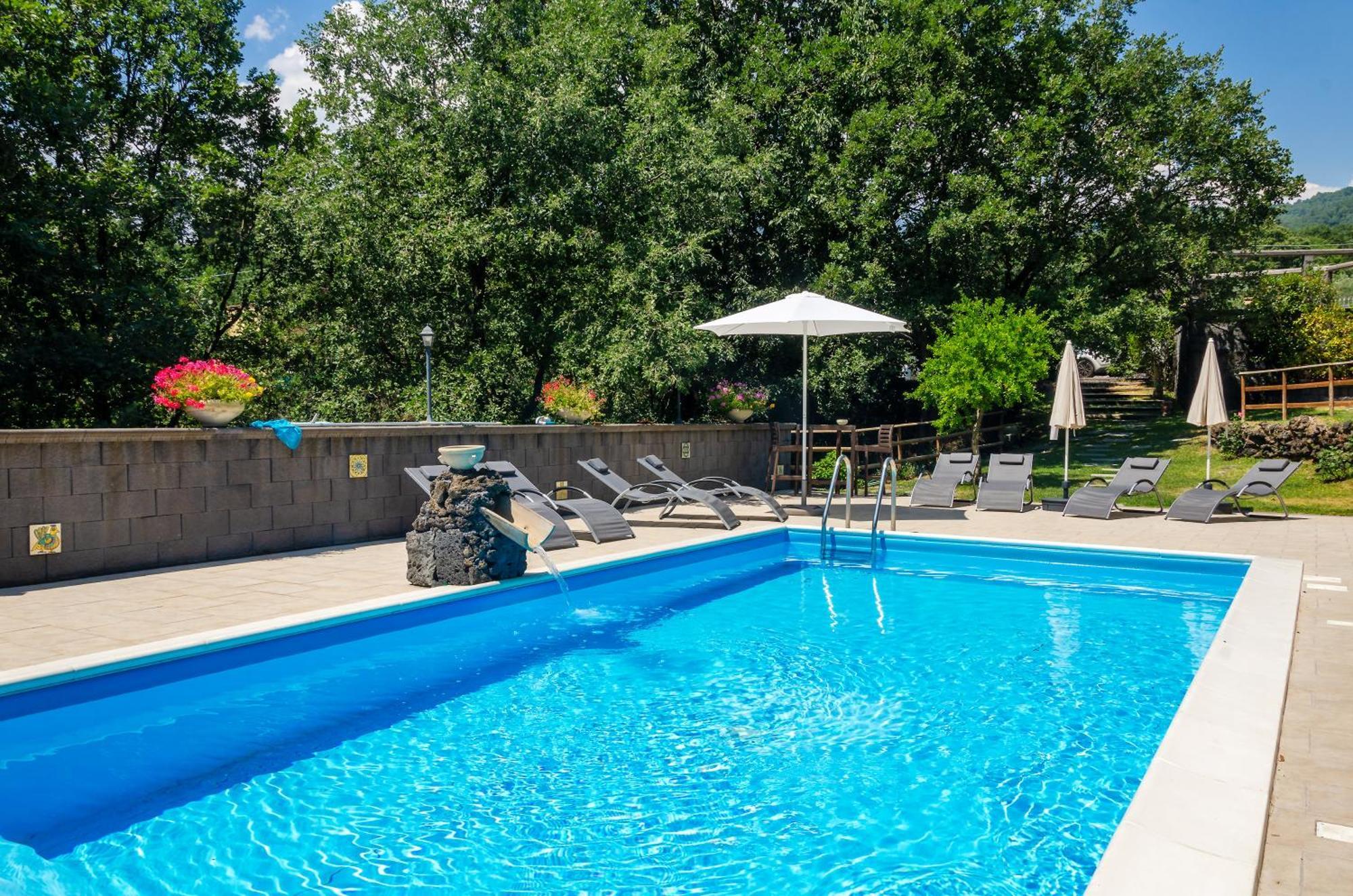 Villa Del Gelso Chalet Nel Parco Delletna Mascali Exteriér fotografie